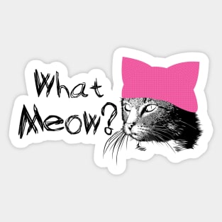 what meow Sticker